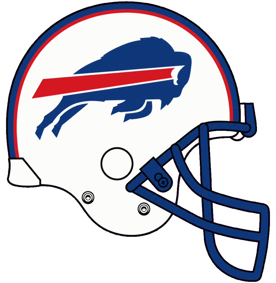 Buffalo Bills helmet for Green Bay Packers vs. Buffalo Bills at Lambeau Field