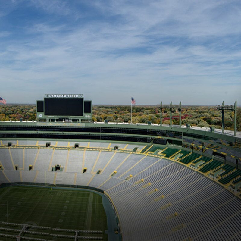 Green Bay Packers and Lambeau Field area